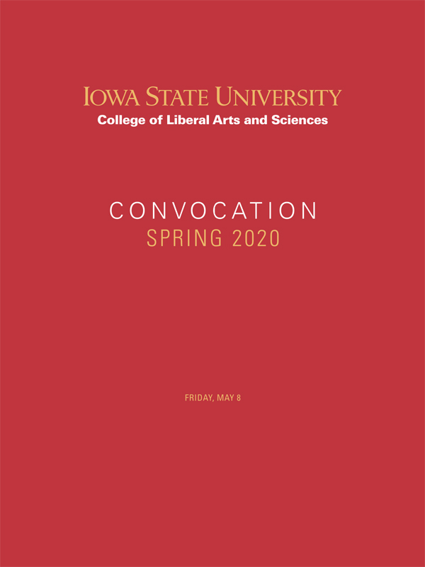 2020 Convocation Program